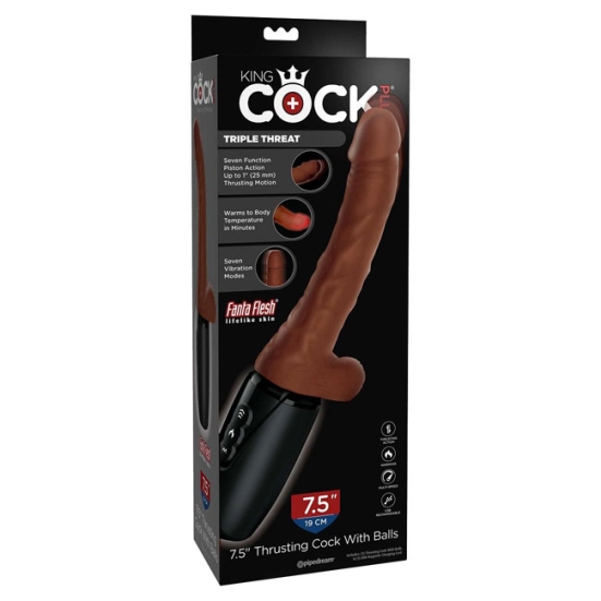 Вибростимулятор Pipedream 6.5" Thrusting Cock