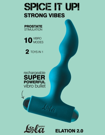 Анальная вибропробка Elation 2.0 Spice It Up
